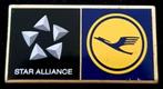 Lufthansa- Star Alliance pin, Verzamelen, Speldjes, Pins en Buttons, Nieuw, Transport, Speldje of Pin, Verzenden