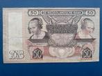 Vijftig Gulden Biljet 1941 Oestereetster, Ophalen of Verzenden, 50 gulden, Los biljet