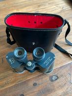 Vintage 7x50 Verrekijker met Tas, Gebruikt, Verzenden, Porro (met knik), 8 tot 12x