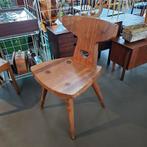 Opknapper! Stoel Jacob Kielland-Brandt Christiansen, Denmark, Ophalen, Gebruikt, Bruin, X