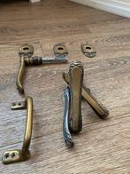 Messing beslag / deurhendels, Doe-het-zelf en Verbouw, Hang- en Sluitwerk, Ophalen of Verzenden, Zo goed als nieuw, Koper of Messing