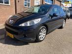 Peugeot 207 1.4 Cool 'n Blue Bj 2008 Cruise, Airco, apk tot, Voorwielaandrijving, Stof, 4 cilinders, Zwart