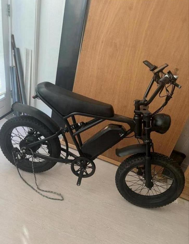 Fatbike, Fietsen en Brommers, Elektrische fietsen, Gebruikt, Overige merken, 30 tot 50 km per accu, Ophalen