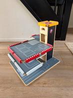 Houten garage, Kinderen en Baby's, Speelgoed | Houten speelgoed, Ophalen, Gebruikt
