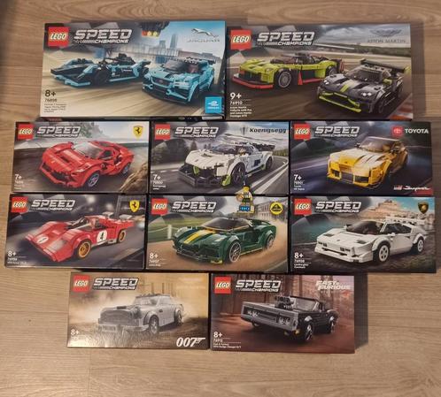 10 gesealde LEGO Speed Champions sets, Kinderen en Baby's, Speelgoed | Duplo en Lego, Nieuw, Ophalen