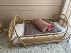 Rotan Bed, Ophalen, Overige materialen, Beige, Zo goed als nieuw