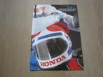 Honda motorfiets kleding / accessoires brochure folder 1980, Ophalen of Verzenden, Honda