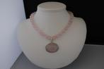 ROZENKWARTS ketting/oorhanger-set, Verzenden, Nieuw