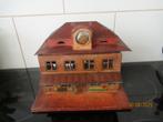 OUD BLIKKEN SPEELGOED STATION VOOR TREINEN -TREINSTATION, Antiek en Kunst, Ophalen of Verzenden