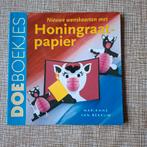 Nieuwe wenskaarten met honingraatpapier, Ophalen of Verzenden, Zo goed als nieuw, Overige thema's, Blanco kaart of Basiskaart