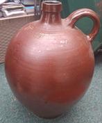 Grote Aardewerk Kruik met Oor, Antiek en Kunst, Ophalen of Verzenden