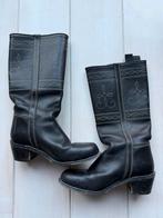 Zwart leren Valverde del Camino laarzen maat 39, Hoge laarzen, Zwart, Ophalen of Verzenden, Gedragen