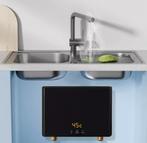 elektrische warmwater geiser boiler camping tuinhuisje etc, Ophalen of Verzenden, Nieuw, Zwart, Minder dan 100 cm