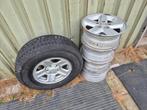 Jeep 16" velgen, aluminium + reservewiel Wrangler Cherokee, Ophalen of Verzenden, Jeep