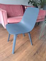 Ikea Odger stoelen - set van 4, Huis en Inrichting, Ophalen, Overige materialen, Blauw, Zo goed als nieuw