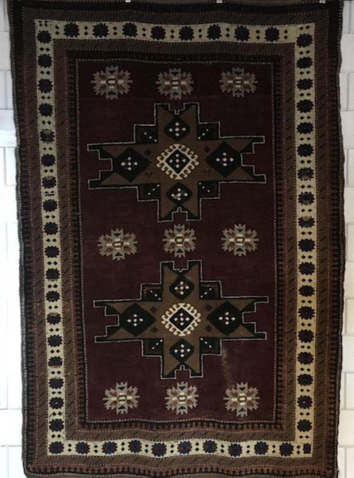 Trendy Origineel Kazak tapijt - 249 x 175 cm -Vloerkleed Wol, Huis en Inrichting, Stoffering | Tapijten en Kleden, Nieuw, 150 tot 200 cm