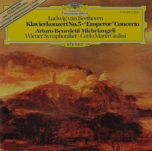 Beethoven / Pianoconcert 5 - Michelangeli / Giulini - 1979, Cd's en Dvd's, Cd's | Klassiek, Zo goed als nieuw, Orkest of Ballet