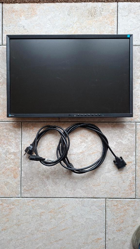 EIZO monitor EV2216W, Computers en Software, Monitoren, Gebruikt, 60 Hz of minder, DisplayPort, DVI, VGA, Ingebouwde speakers