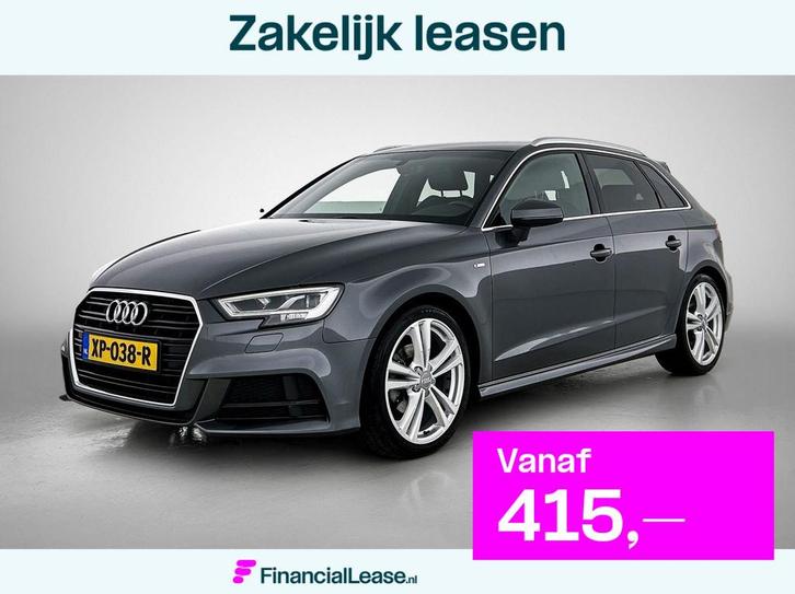 Audi A3 Sportback 35 TFSI CoD Sport S Line Edition 150 PK |, Auto's, Audi, Bedrijf, Lease, Financial lease, A3, ABS, Airbags, Alarm