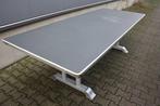 Tafel: Vintage Gispen Tenentafel, Huis en Inrichting, Tafels | Salontafels, Ophalen, Gebruikt, 200 cm of meer, 50 tot 100 cm