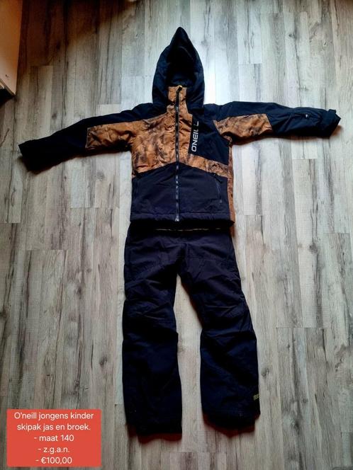 Kinder skipakken jongen en meisje z.g.a.n maat 140 en 98, Kleding | Dames, Wintersportkleding, Zo goed als nieuw, Overige typen