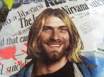 **  NIRVANA  -  GROTE VLAG met Kurt Cobain - Nieuw **, Verzenden, Zo goed als nieuw, Muziek en Concerten