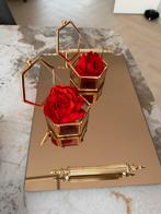 Dienblad met ringdoosjes verloving söz tepsisi yüzük tepsisi, Ophalen, Zo goed als nieuw, Rechthoekig, Overige materialen