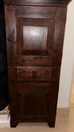 Kersenhouten kast met lade en planken, Huis en Inrichting, Kasten | Kledingkasten, Ophalen, Past overal bij, Gebruikt, 50 tot 100 cm