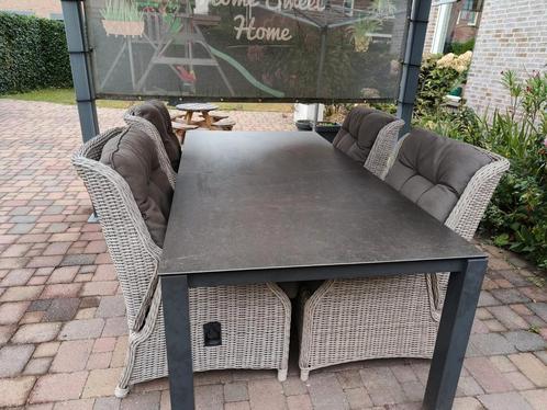 Tuinmeubelset Cranenbroek – met verstelbare stoelen, Tuin en Terras, Tuinsets en Loungesets, Zo goed als nieuw, Ophalen