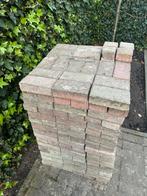 Bestrating ongeveer 280 stenen ruim 5 m2, Gebruikt, Klinkers, Beton, 5 tot 10 m²