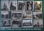 GOUDA, jaren 50, 13 stuks z.g. snapshot foto's, 9x7 cm., Nieuw, Ophalen of Verzenden, Foto, Gebouw