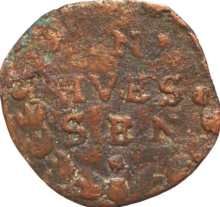 Nederland - Huissen z.j. (1609-1624, zeldzaam), Postzegels en Munten, Munten | Nederland, Losse munt, Overige waardes, Vóór koninkrijk