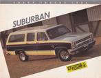 Brochure Chevrolet Suburban 09-1985 CANADA, Boeken, Auto's | Folders en Tijdschriften, Chevrolet, Ophalen of Verzenden, Zo goed als nieuw