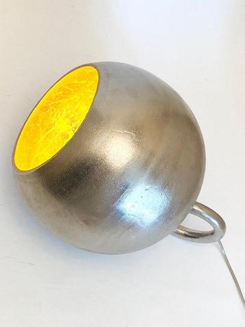 Polspotten Kettlebell tafellamp/hanglamp, zilver/goud beschikbaar voor biedingen