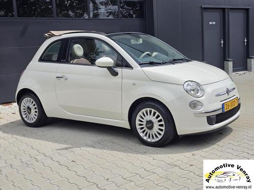 Fiat 500 0.9 TwinAir Lounge, Leder, Airco, zeer mooi!, Auto's, Fiat, Bedrijf, Te koop, ABS, Airbags, Airconditioning, Alarm, Bluetooth