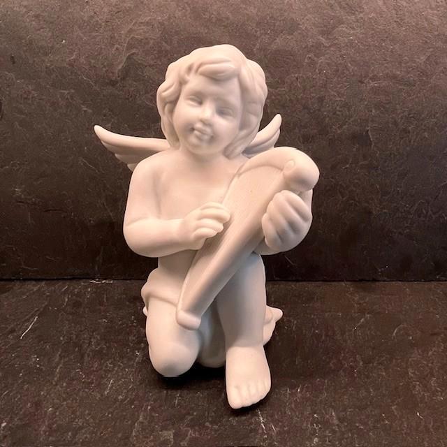 Rosenthal Classic Engel met Harp – 16 cm – Porselein, Verzamelen, Beelden en Beeldjes, Zo goed als nieuw, Fantasy, Ophalen of Verzenden