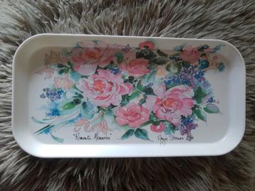 Vintage retro Italiaans Mebel V.17 melamine dienblad 28 x 15 beschikbaar voor biedingen