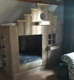 stapelbed hoogslaper steigerhout vogelhuis bed, Kinderen en Baby's, Kinderkamer | Stapelbedden en Hoogslapers, Ophalen of Verzenden