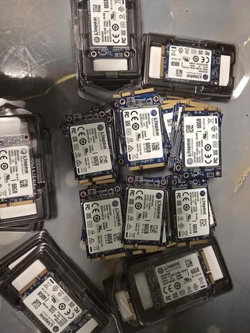 77 partij Crucial 64GB mSATA SSD - Snelle Opslag! beschikbaar voor biedingen