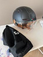 DEMM scooter helm zwart, Ophalen of Verzenden, Zo goed als nieuw