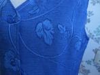 Mooi blauw gilet maat L, Ophalen of Verzenden, Zo goed als nieuw, Maat 42/44 (L), Blauw