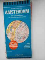 Plattegrond Amsterdam, Boeken, Atlassen en Landkaarten, Gelezen, Ophalen of Verzenden, Landkaart, 1800 tot 2000