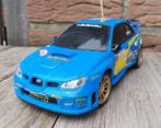 Subaru blauw, modelauto 1:24, Hobby en Vrije tijd, Modelauto's | 1:24, Overige merken, Gebruikt, Ophalen of Verzenden, Auto