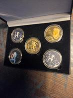 Elvis Presley Herdenkingsmunten Set, Postzegels en Munten, Ophalen of Verzenden, Overige waardes, Setje, Goud
