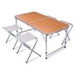 Kampeerset 5 Delig NU € 49,95, Ophalen, Campingtafel, Www.kampeerkoopje.nl, Nieuw