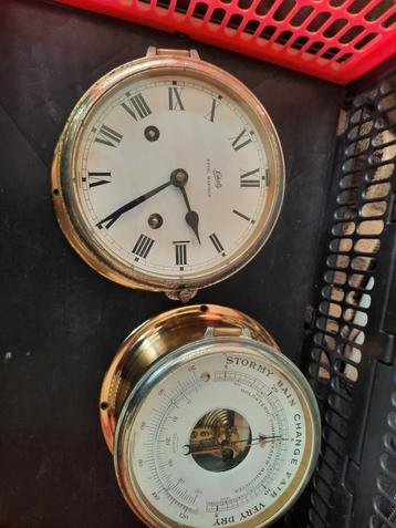 Schat Royal Mariner Klok & Barometer Set beschikbaar voor biedingen