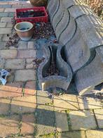 10 Betonnen Bloembakken, Ophalen, Gebruikt