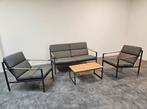 4so 4 seasons outdoor loungeset Trentino aluminium, Ophalen, 4 zitplaatsen, Aluminium, Bank