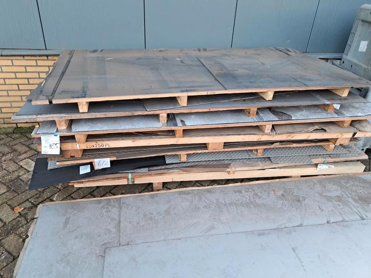 Nieuwe ijzerplaten in diverse maten, Zakelijke goederen, Machines en Bouw | Industrie en Techniek, Ophalen of Verzenden