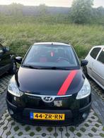 Hyundai i10 1.1 I 5DR 2008 Zwart, Auto's, Voorwielaandrijving, 4 cilinders, 400 kg, Zwart